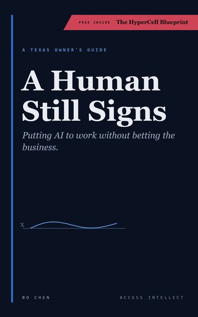 Cover of A Human Still Signs